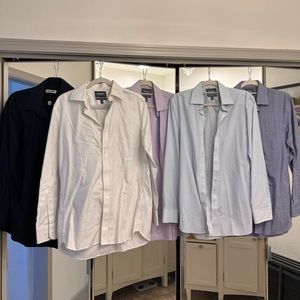 5 Men’s shirts (4 Bonobos + one extra)